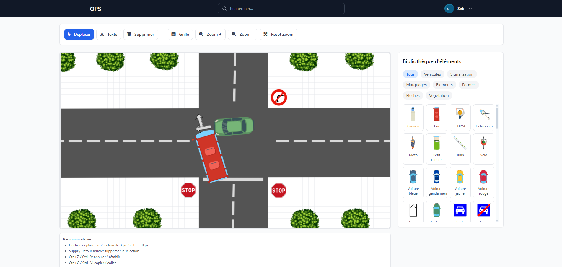 Nouveau sur Ops : réalisez vos croquis d’accident directement en ligne